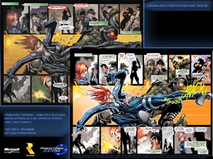 The new issue's recolouring brings the comics to life
