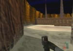 Another friendly turret awaits around the corner