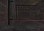 Plant the explosives on the console and wind through the laser fields