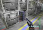 Destroy this small crate to reveal a second Falcon 2 inside.
