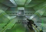 Get through that door ahead and you're all clear.