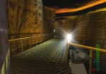 Go outside and cross this bridged chasm.