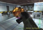 So use a grenade to blow through the glass.