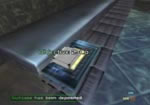 Drop the suitcase onto this ledge and run through the metal detector.