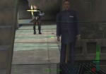 Climb down the stairs carefully and pick this group of guards off.