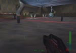 Take it carefully through the flickering laser fields.