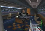Quickly activate a Combat Boost and head for the cockpit.