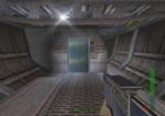 Open up this door and wait for the President to go inside.
