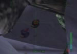 Zoom down into the cave from up here to snipe these guardbots.