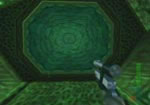 Walk up to it to teleport to another part of the ship.
