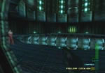Elvis will give you his FarSight, use it to give him cover in this room.