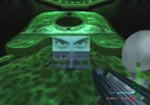 Dr. Caroll doesn't look too good. Insert the disk to restore him.
