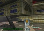 With all the enemies gone, use the Data Uplink on the ship.