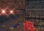 Grab the Mauler the first Skedar drops and pump a charged shot into the face of the second one.