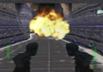 Take care around the Slayer-weilding Skedar, use Explosive Shells to detonate their rockets as they fire them.